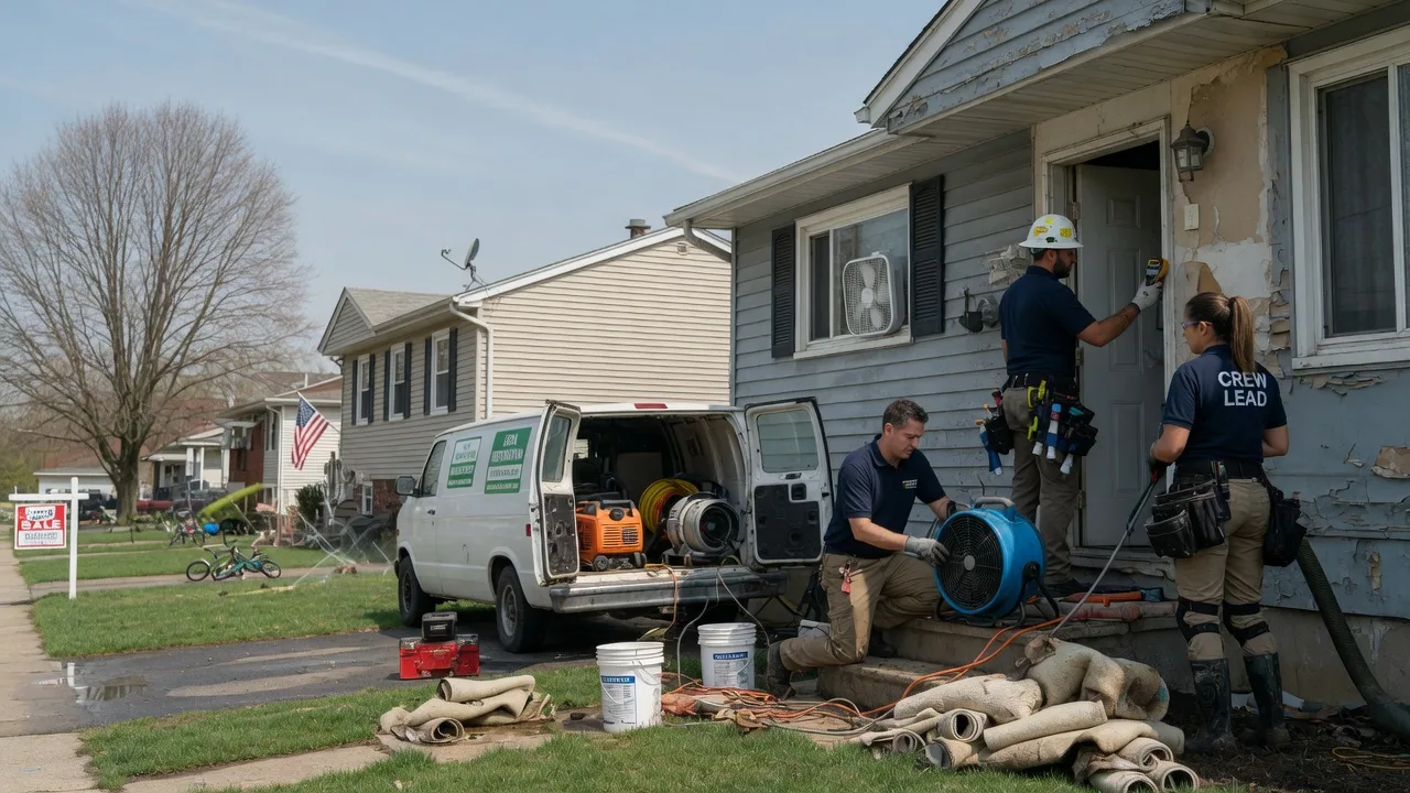 Flood Cleanup in Emmaus, PA near me