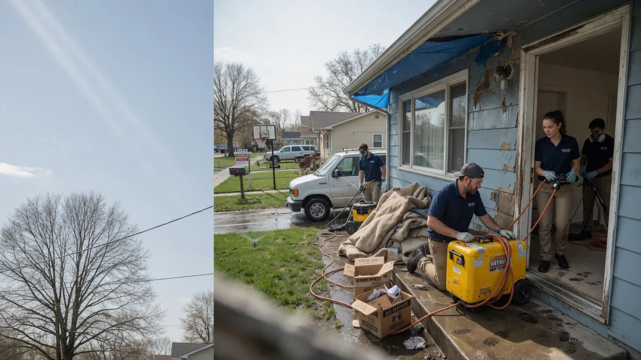 Basement Flood Cleanup in Emmaus, PA near me